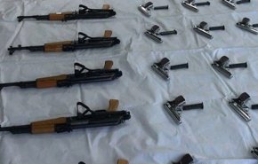 ضبط شحنة من الأسلحة الحربية غرب ايران