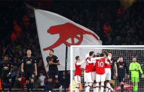 ارسنال يقهر مانشستر يونايتد 