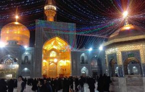 شاهد/تحضیر العتبة الرضوية المقدسة لاستقبال جثمان الشهداء القادة