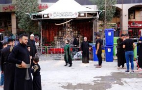 عصابة تحرق هيئة المواكب الحسينية في كربلاء المقدسة