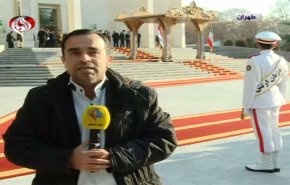 شاهد .. إستقبال رسمي لرئيس الوزراء السوري في طهران