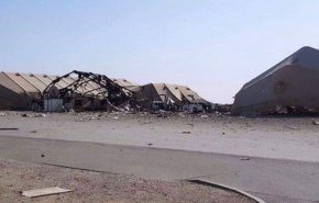 شاهد..الامريكان يلملمون الحطام في عين الاسد