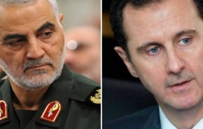 تقديم اعلى وسام سوري الى الشهيد قاسم سليماني 