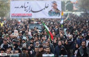 25 مليون شخص شاركوا في تشييع الشهيد سليماني