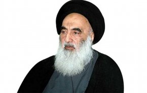 شاهد..لحظة وصول اية الله السيستاني الى منزله