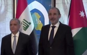 وزير الخارجية العراقي يعقد مؤتمرا صحفيا مع نظيره الاردني 