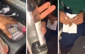 شاهد كيف يتفاخر شباب بلاد الحرمين بتعاطيهم المخدرات والخمور..