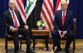 برهم صالح يلتقي ترامب في سويسرا