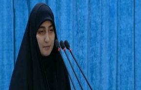 ابنة الشهيد سليماني: مجاهدو جنوب لبنان جعلونا أكثر جرأة