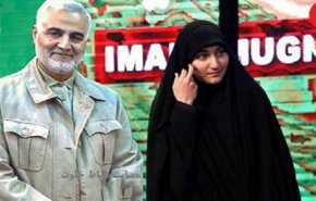 شاهد..ابنة الشهيد سليماني تتحدث اللهجة اللبنانية بطريقة لافتة