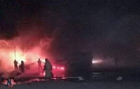 شاهد..لحظة سقوط طائرة عسكرية بولاية أم البواقي في الجزائر..الرئيس يعزي