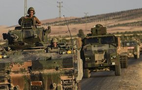 بالفيديو... قافلة عسكرية تركية تدخل حلب السورية