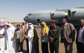 السودان يتسلم الشحنة الثالثة من المنحة الطبية القطرية
