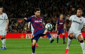 برشلونة يفوز على ليفانتي (2-1) في الدوري الإسباني (فيديو)