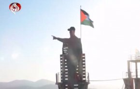 شاهد .. الشهيد سليماني على الحدود مع فلسطين المحتلة