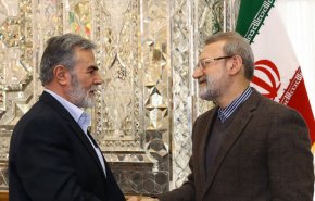 لاريجاني يلتقي الأمين العام لحركة الجهاد الإسلامي