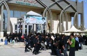 استئناف نشاطات منفذ مهران الحدودي مع العراق