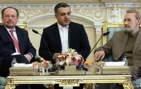 لاريجاني : الاتحاد الاوروبي لايتجاوز التصريحات فيما يخص الاتفاق النووي