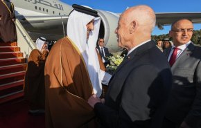 مباحثات تجمع قيس سعيد وأمير قطر في تونس