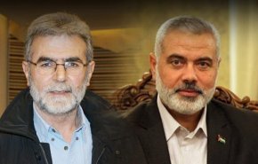 النخالة يهاتف هنية بشان التطورات في غزة