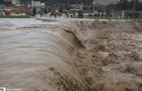 السيول الجارفة تلحق اضرارا كبيرة بمحافظة لرستان غرب ايران
