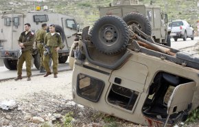 إصابة 4 جنود إسرائيليين بانقلاب 'جيب' شمال غزة