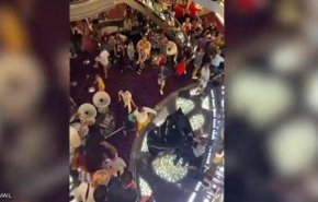 بالفيديو.. 'كورونا' يشعل مشاجرات بين ركاب سفينة فاخرة