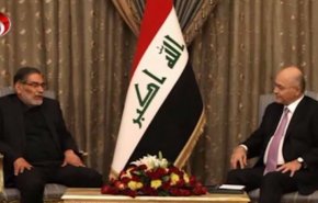 شاهد.. ابرز ما جرى خلال زيارة شمخاني الى العراق