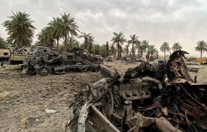 بالفيديو: صور جديدة للهجوم الصاروخي على قاعدة التاجي