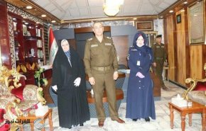 شرطية عراقية تصنع جهاز تعقيم كامل للجسم