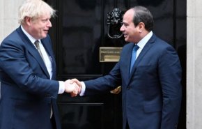 السيسي يتمنى الشفاء لبوريس جونسون