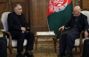 مبعوث طهران يجري محادثات مع كبار المسؤولين الافغان