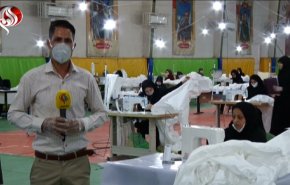 شاهد .. الاهوازيات يكافحن كورونا بهذه الطريقة