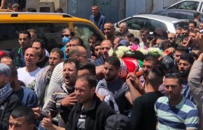 تشييع الشهيد نور البرغوثي في الضفة الغربية