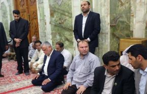 العامري يلتقي معتمدي المرجعية في كربلاء لهذا السبب