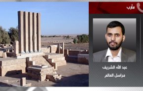 مراسل العالم يوضح تفاصيل استهداف جمارك عفار باليمن