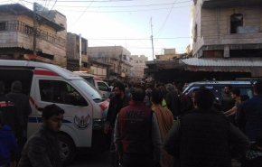 بالفيديو.. انفجار يهز منطقة الجماعات المسلحة بحلب