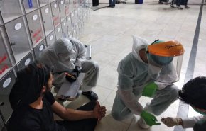 بالصور.. صحة النجف الاشرف تجري فحوصات للكشف عن كورونا 