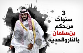  انفوجرافيك.. 3 سنوات من حكم بن سلمان بالنار والحديد 