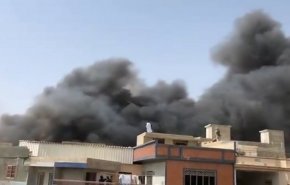 شاهد أول فيديو قريب للطائرة الباكستانية المنكوبة