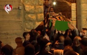 شاهد.. تشييع الشهيد إياد الحلاق رغم اجراءات الإحتلال 