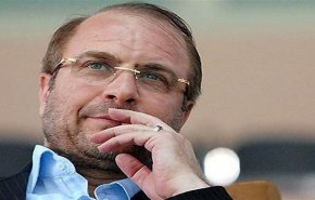 قاليباف يتسلم رسالة من رئيس البرلمان السوري