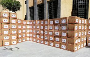 بالصور.. دفعة ثانية من مساعدات طبية صينية تتسلمها صحة سوريا