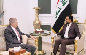 الحلبوسي يلتقي السفير الأميركي لدى بغداد