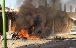 شاهد: قتلى وجرحى جراء إنفجار سيارة مفخخة في الحسكة