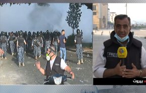 لبنان.. مناوشات بين المتظاهرين في محيط مجلس النواب