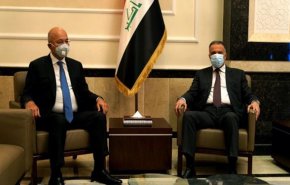 صالح والكاظمي يبحثان تنفيذ البرنامج الحكومي