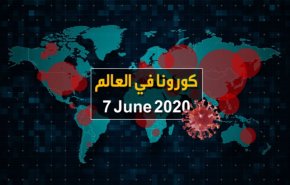 فيديوغرافيك.. إحصائيات كورونا حول العالم ليوم 7 حزيران
