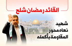 القائد رمضان شلح شهيد نعاه محور المقاومة بأكمله