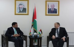 مباحثات لزيادة التبادل التجاري بين فلسطين والاردن 
